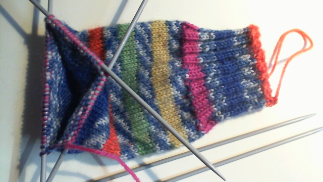 comment tricoter des bas avec talon double